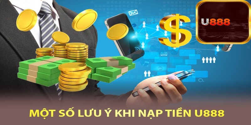 Một số lưu ý khi nạp tiền U888