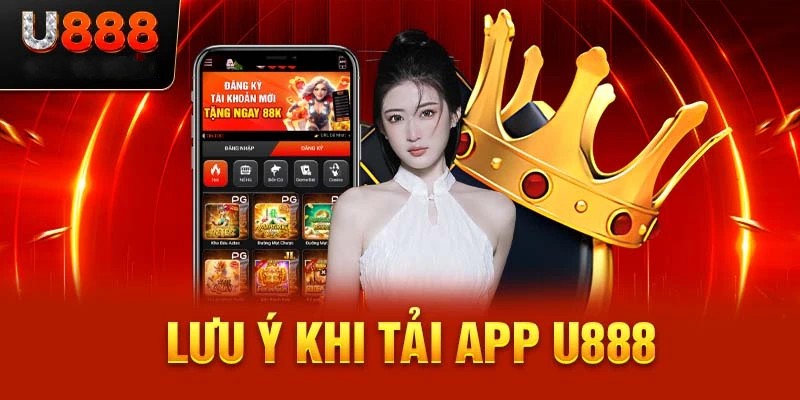 Lưu ý cần biết khi tải app U888